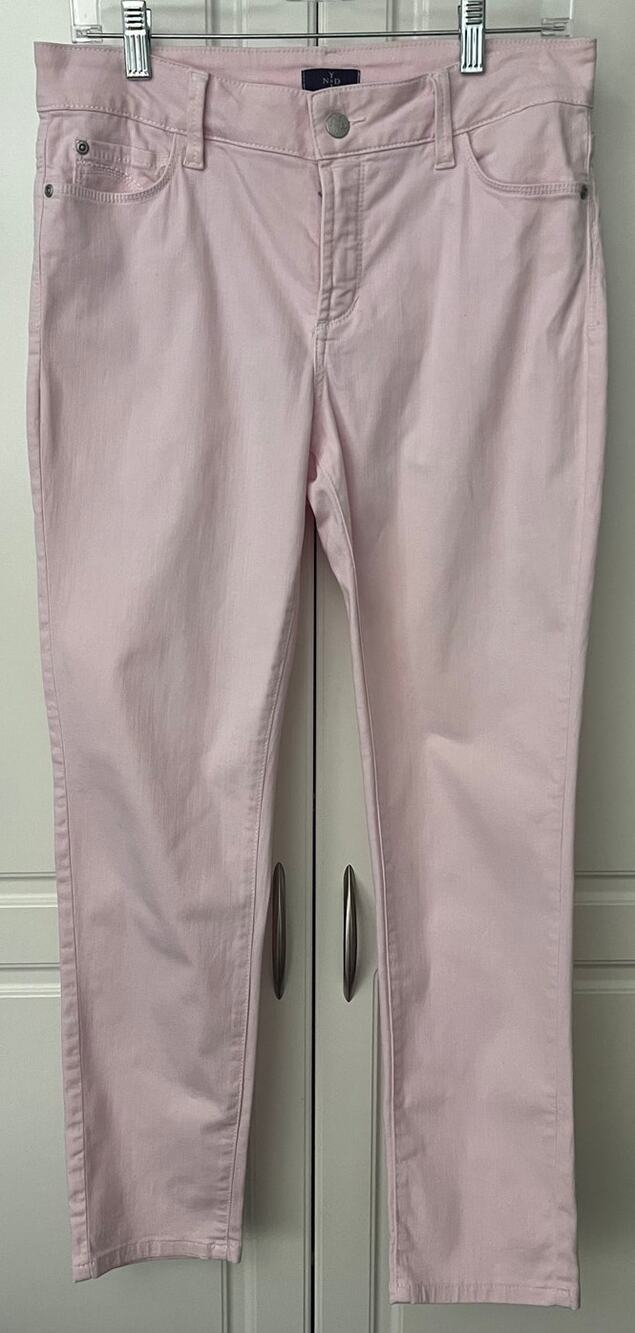 NYDJ Ankle Jeans with Lift/Tuck Technology in Pink Size 6